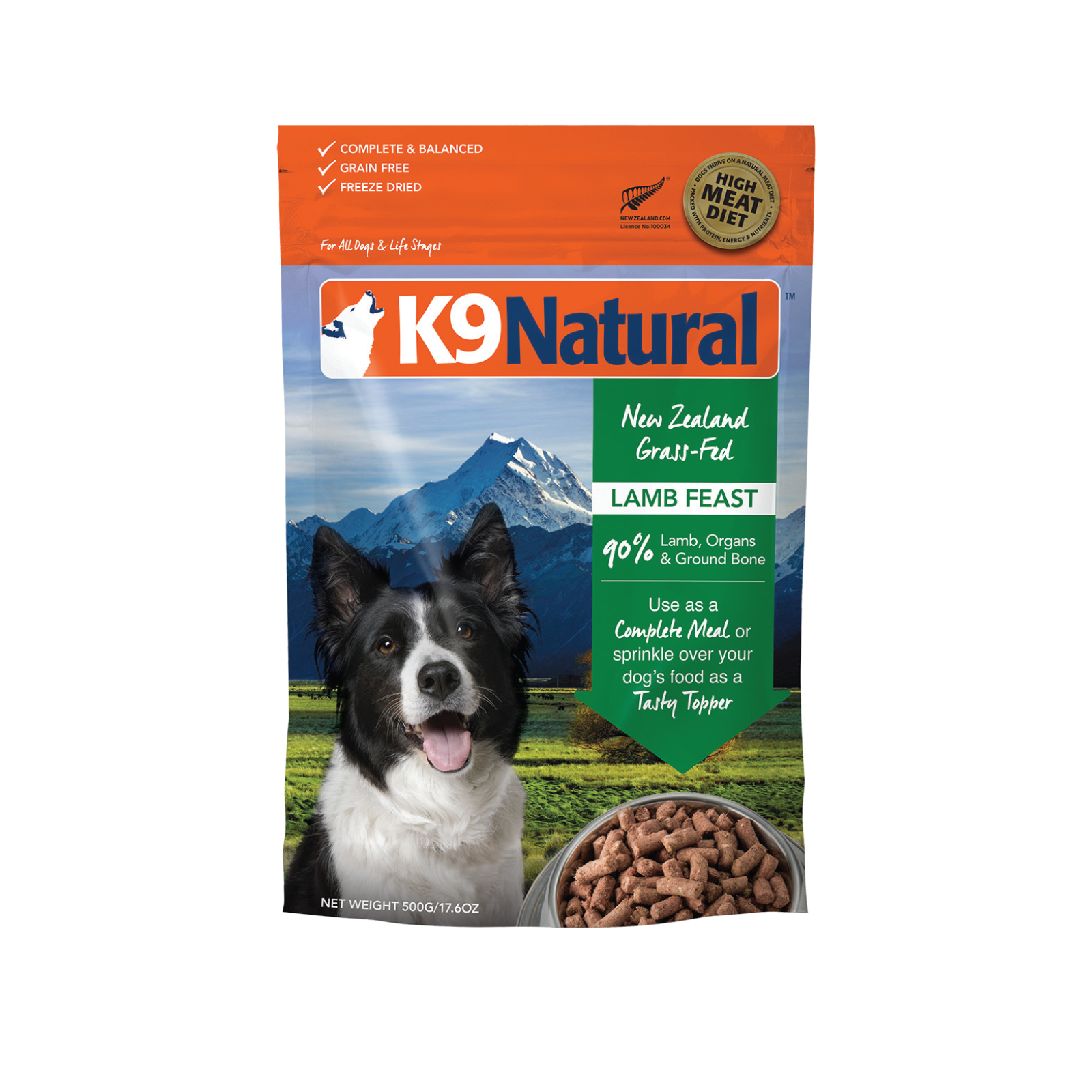 K9 Natural Lamb Feast Freeze Dried