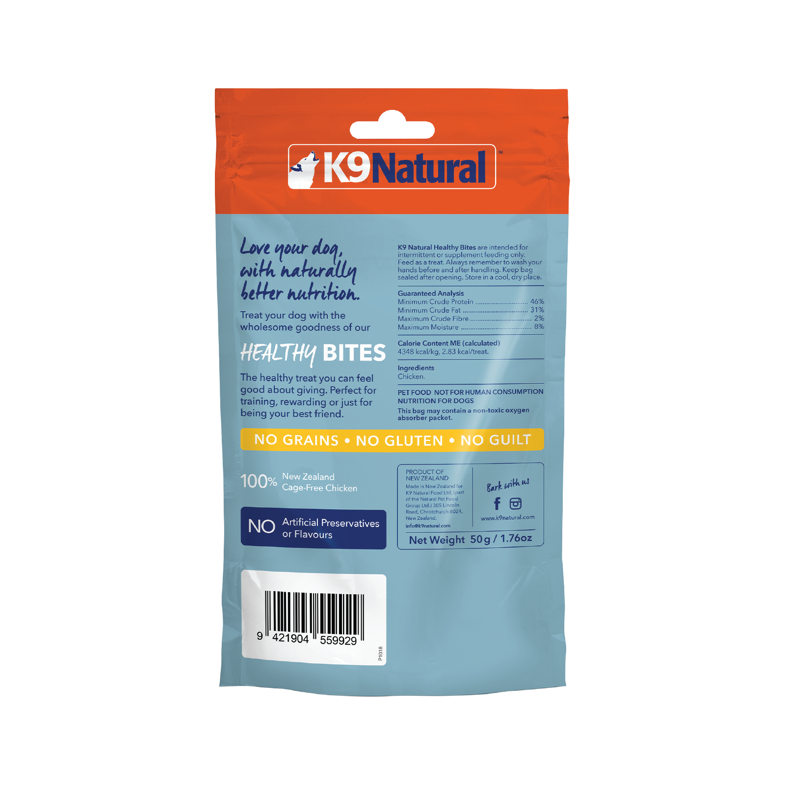 K9 Natural Healthy Bites Chicken