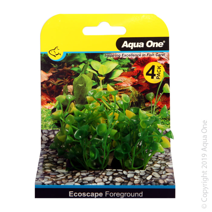 Aqua One Ecoscape Foreground Ogris Auribus 4pk Yellow