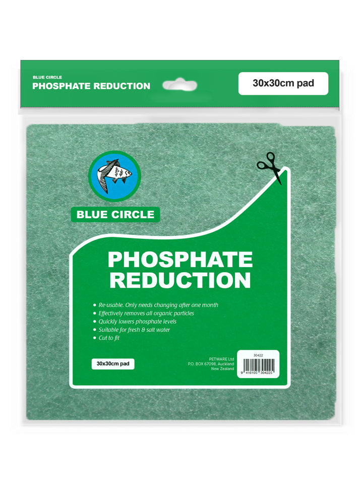 Blue Circle Phosphate Filter Pad