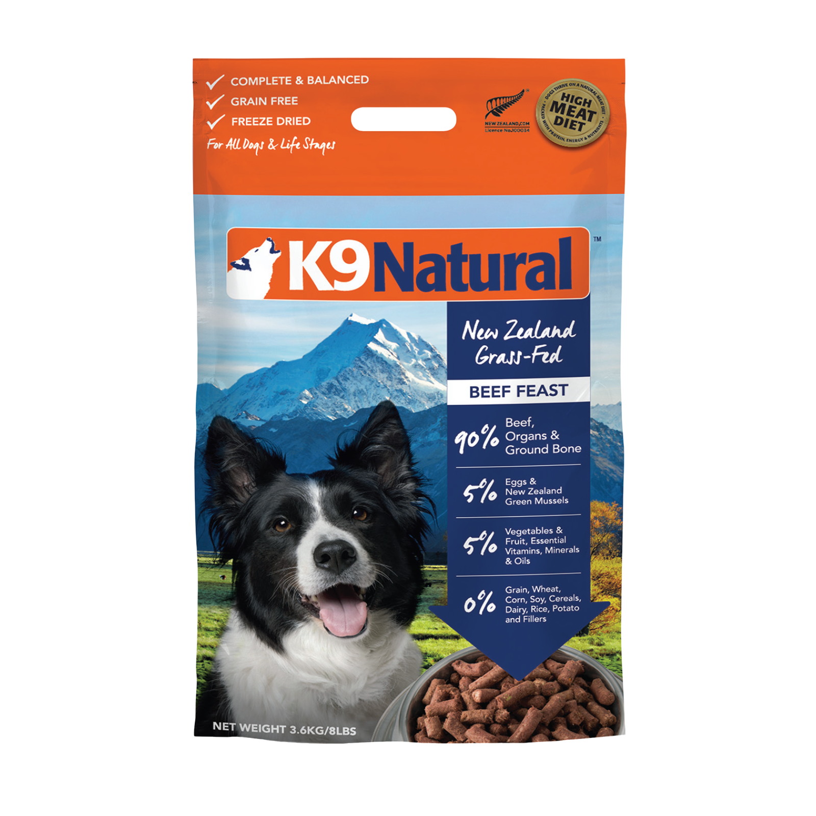 K9 Natural Beef Feast Freeze Dried