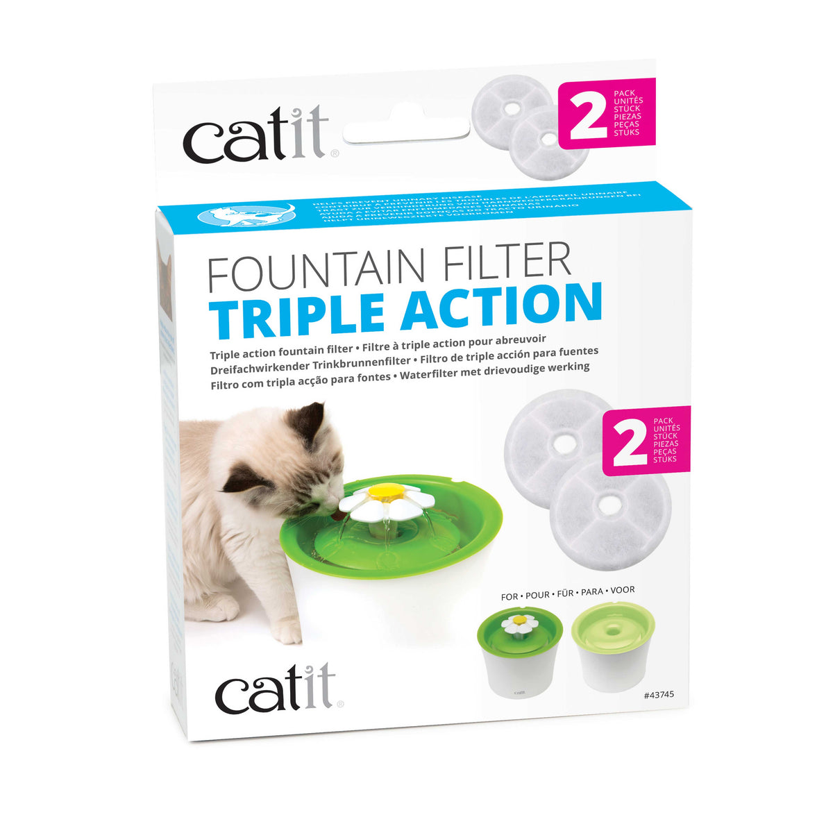 Catit 2.0 Flower Fountain Cartridge