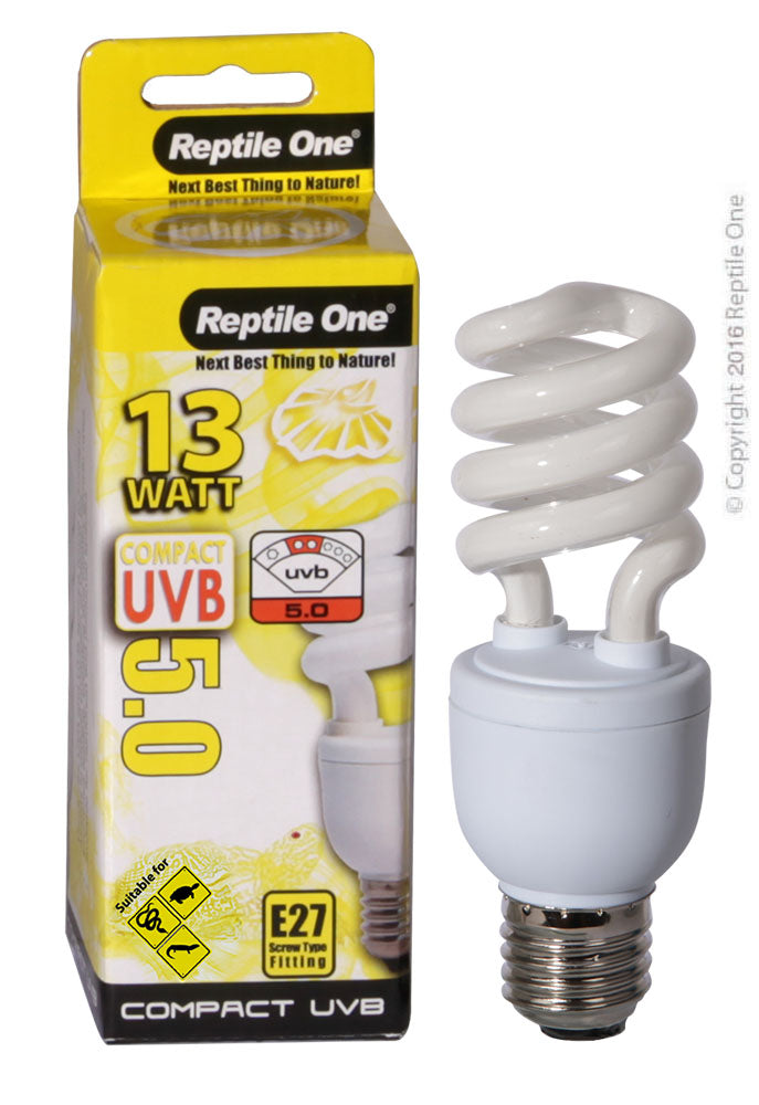 Reptile One Bulb Compact UVB 5.0 13W