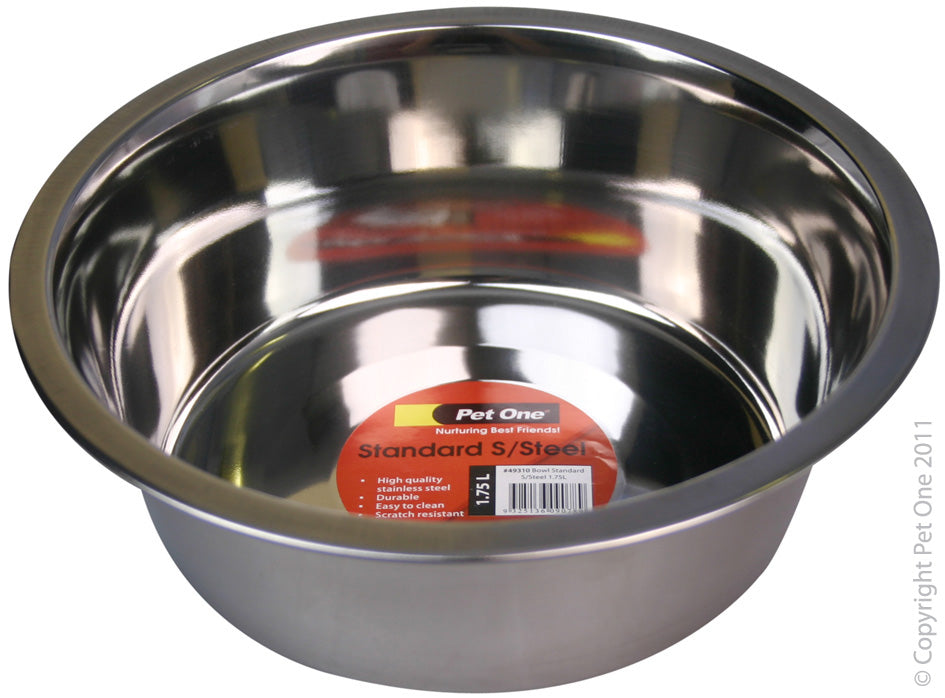 Pet One Stainless Steel Bowl