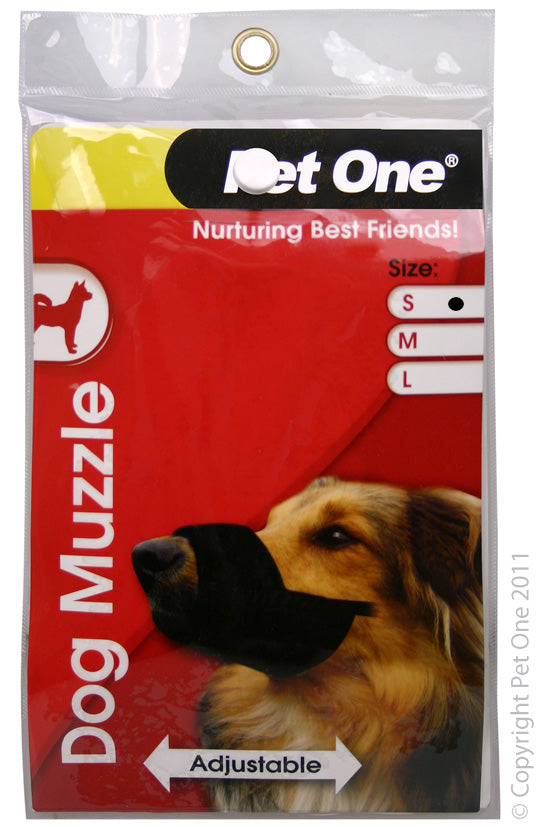 Pet One Muzzle Adjustable