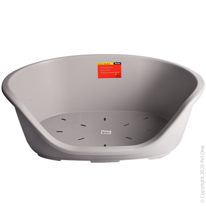 Pet One Oval Plastic Bed