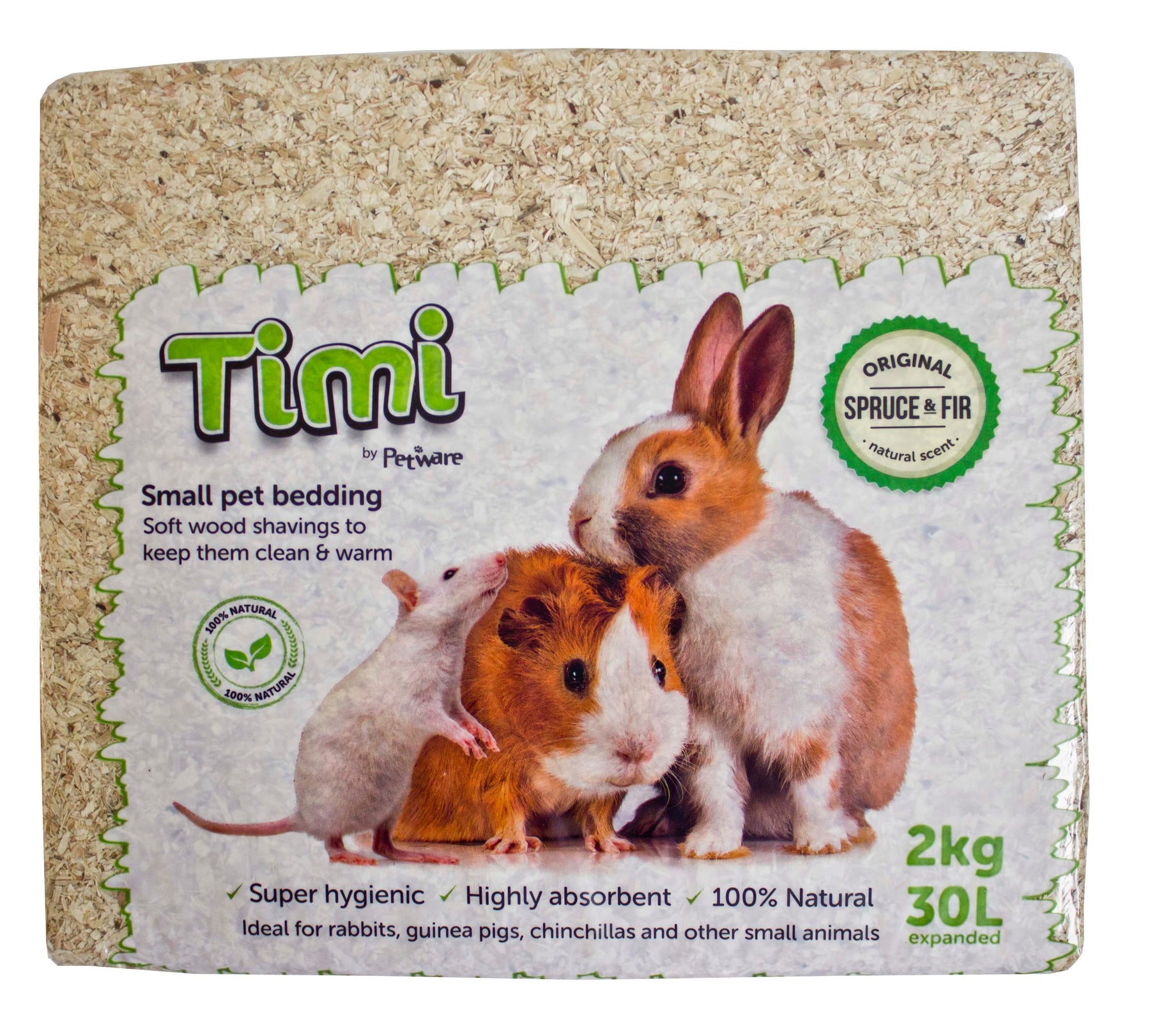 Timi Softwood Bedding Original Spruce and Fir 2kg
