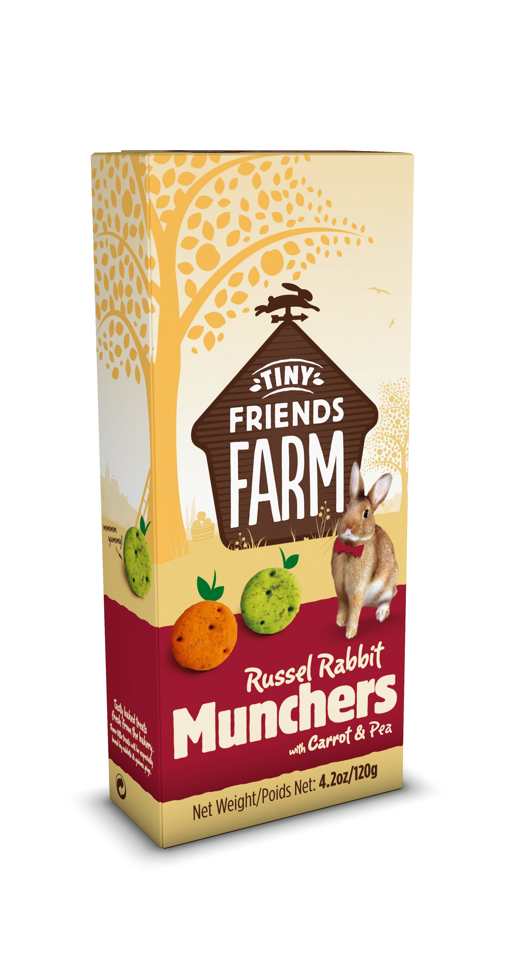 Tiny Friends Farm Rabbit Crunchers 120g