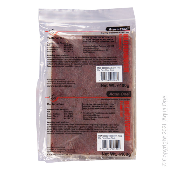 Aqua One Bloodworms Flat Pack