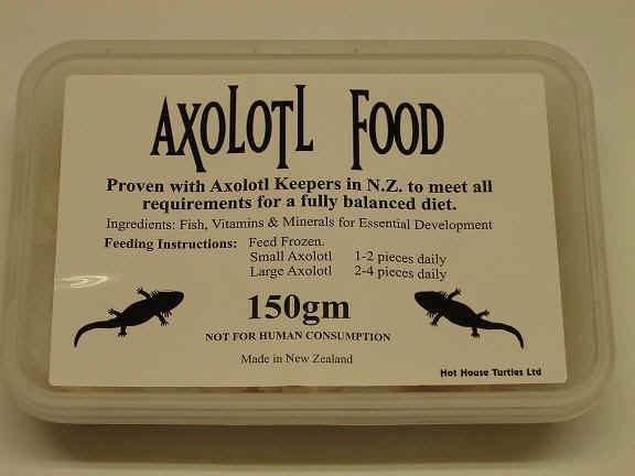 Hot House Axolotl Food