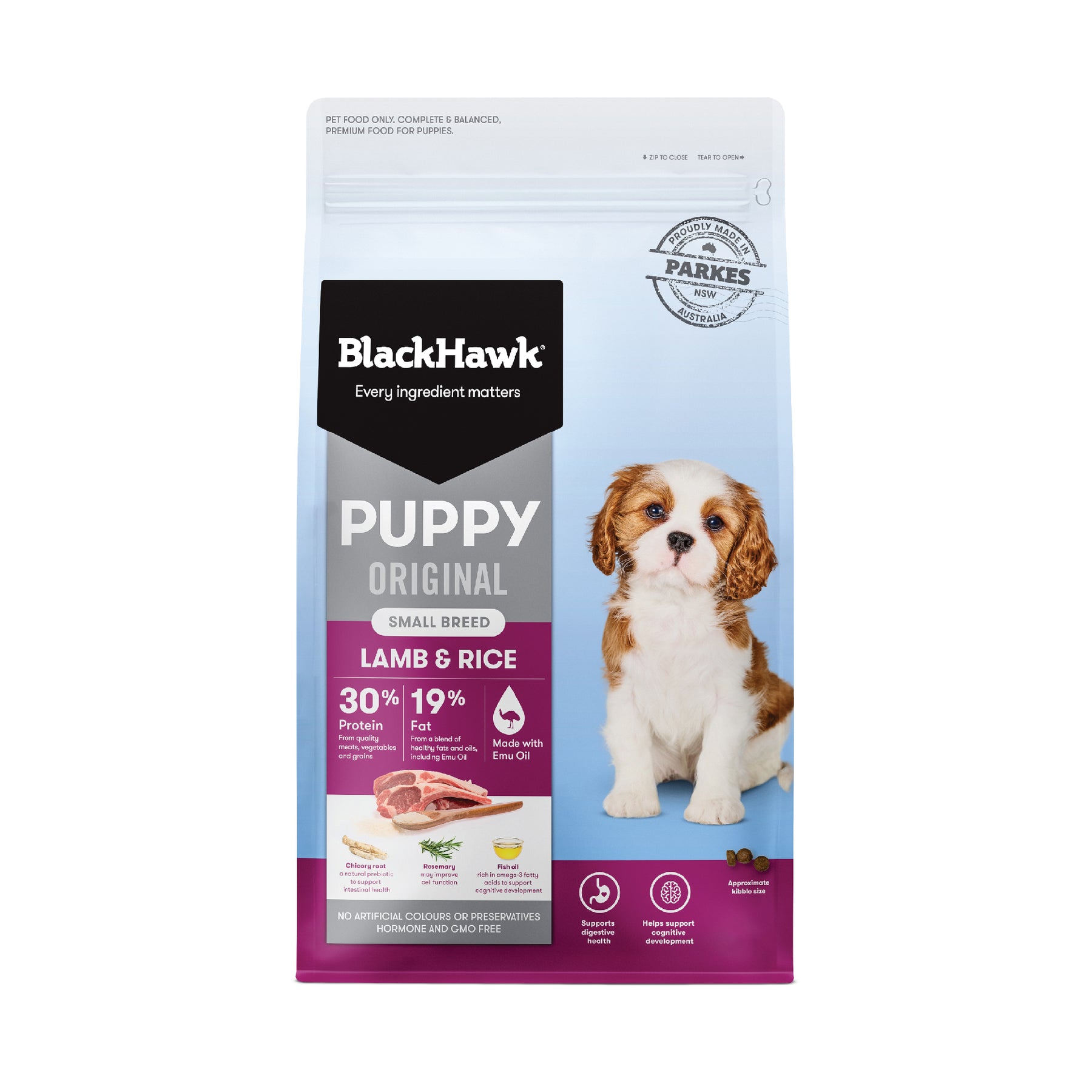 Black Hawk Small Breed Puppy Lamb & Rice