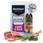 Black Hawk Large Breed Puppy Lamb & Rice
