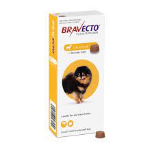 Bravecto Dog XS 2-4.5KG
