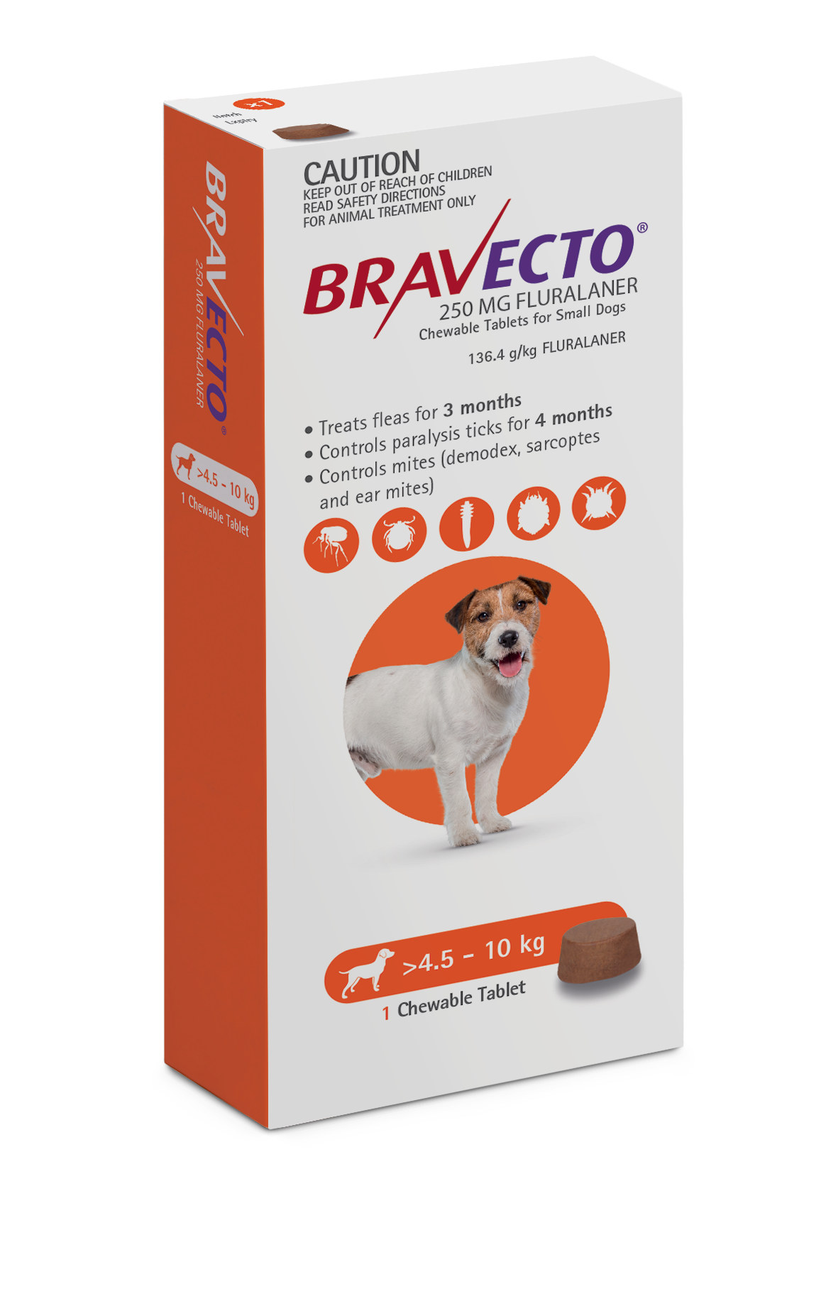 Bravecto for demodex in dogs hot sale