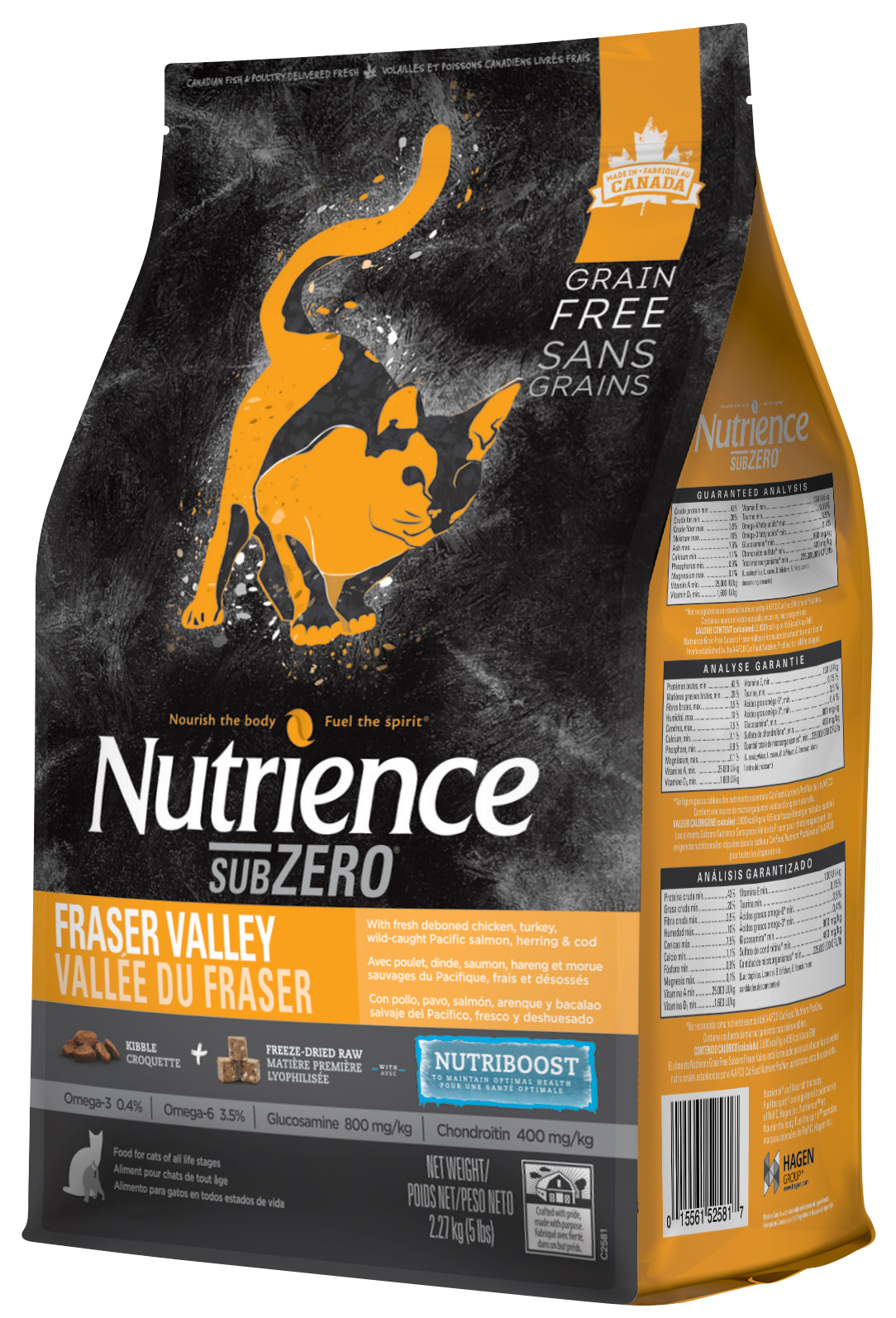 Nutrience Sub Zero Cat Fraser Valley