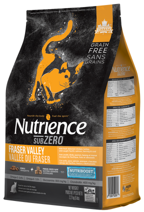 Nutrience Sub Zero Cat Fraser Valley + "Catit Play Circuit 2.0 FREE!" with any 2.27kg or 5kg bag