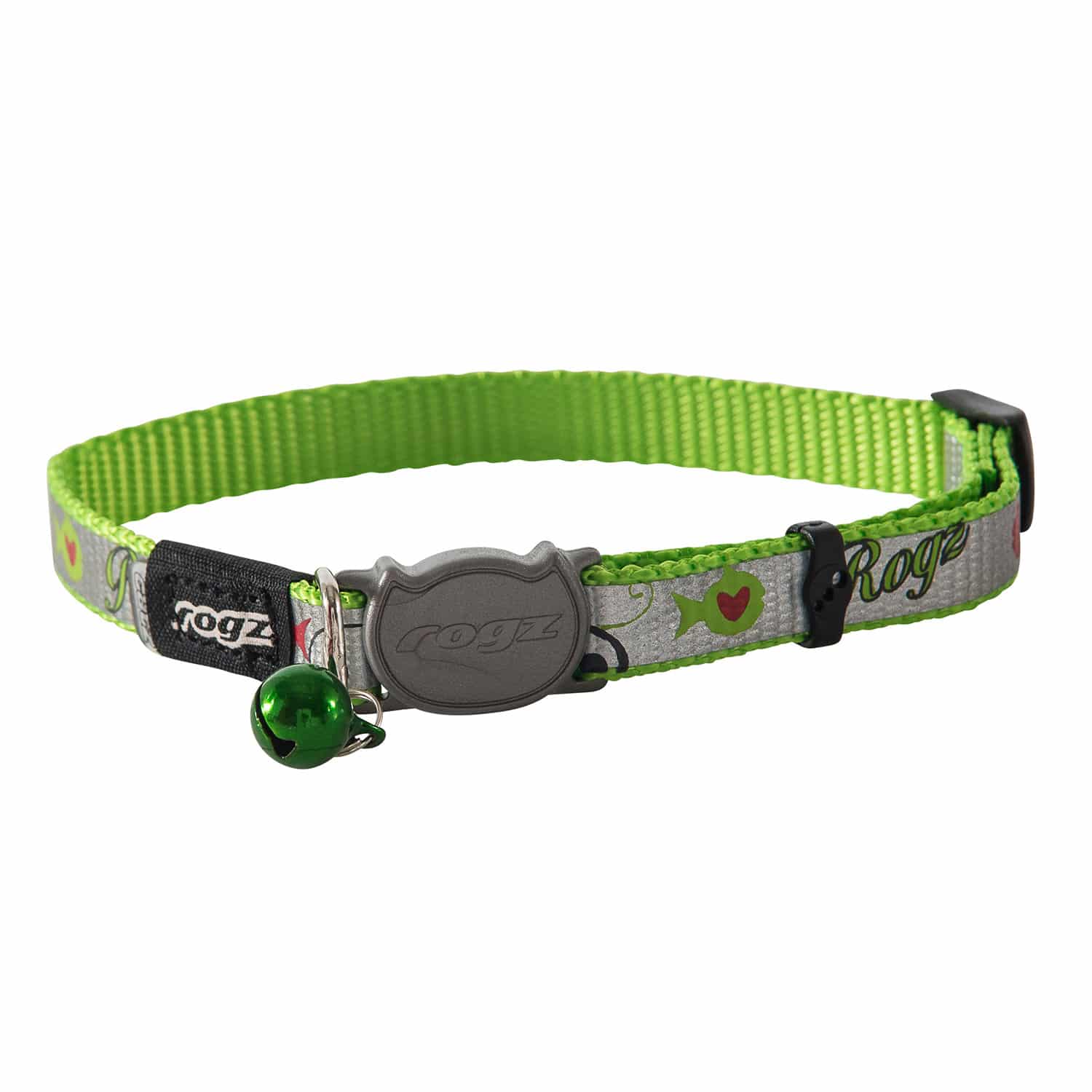 Rogz Reflect Cat Collar Fish