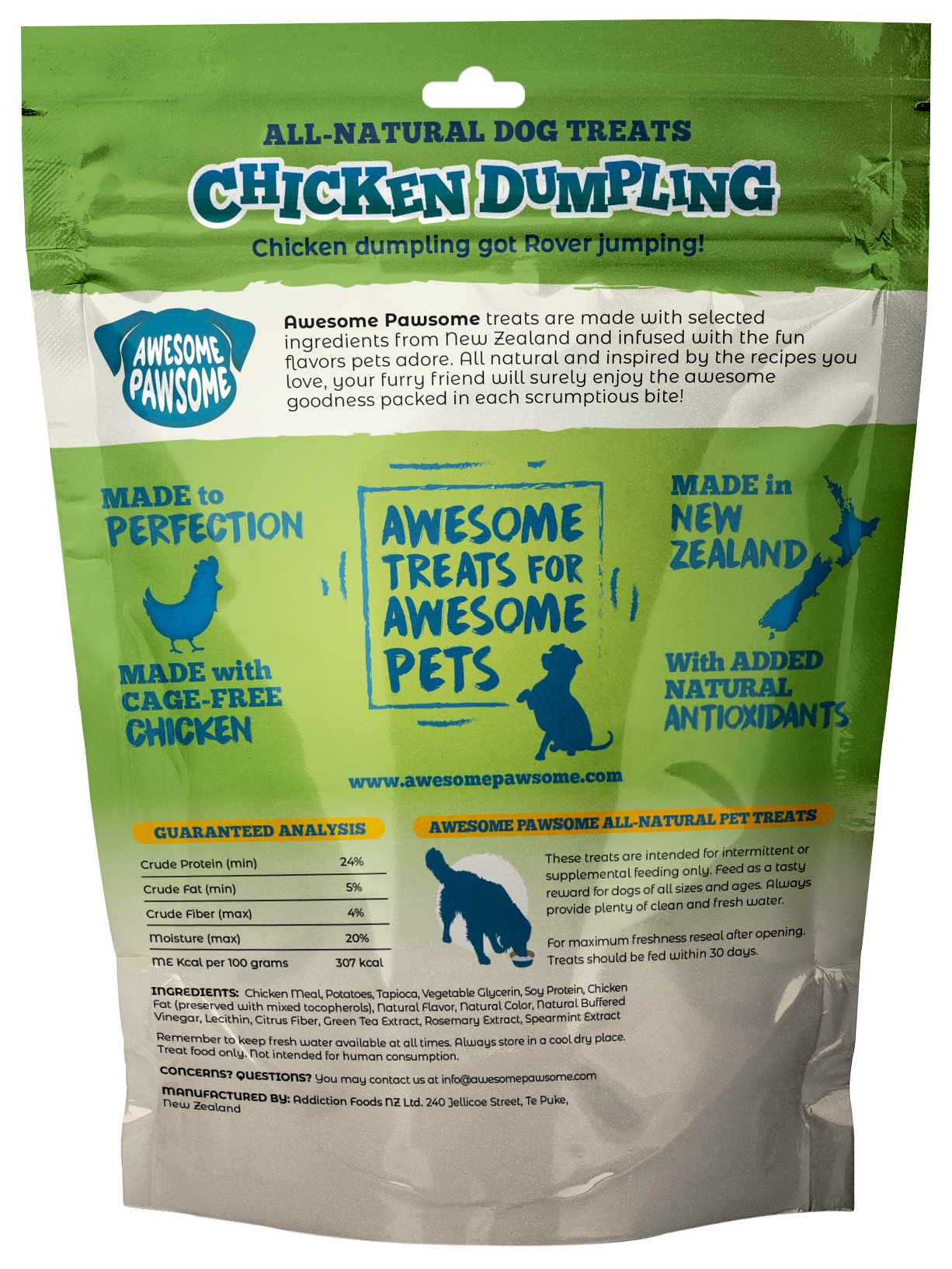 Awesome Pawsome Chicken Dumpling