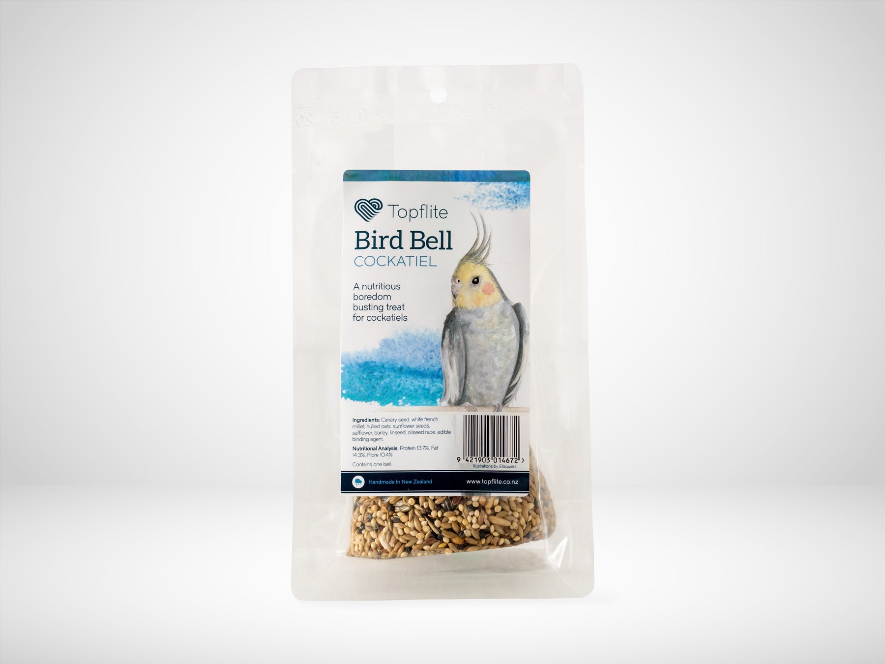 Topflite Cockatiel Seed Bell