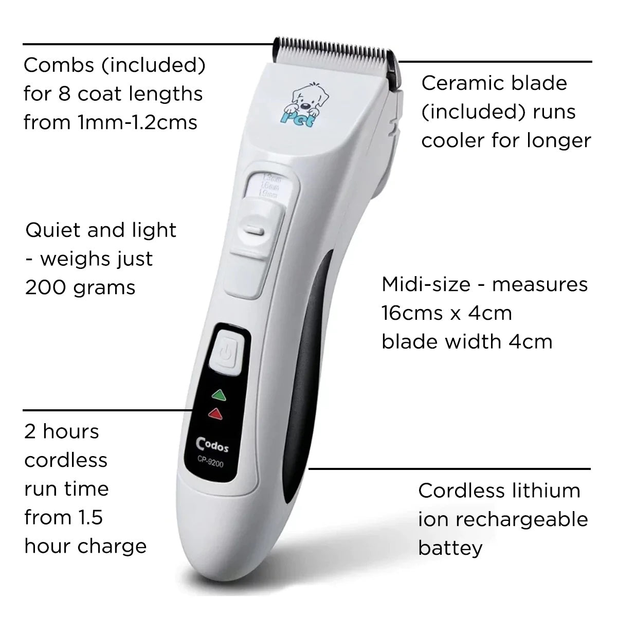 Codos Pro Pet Clipper