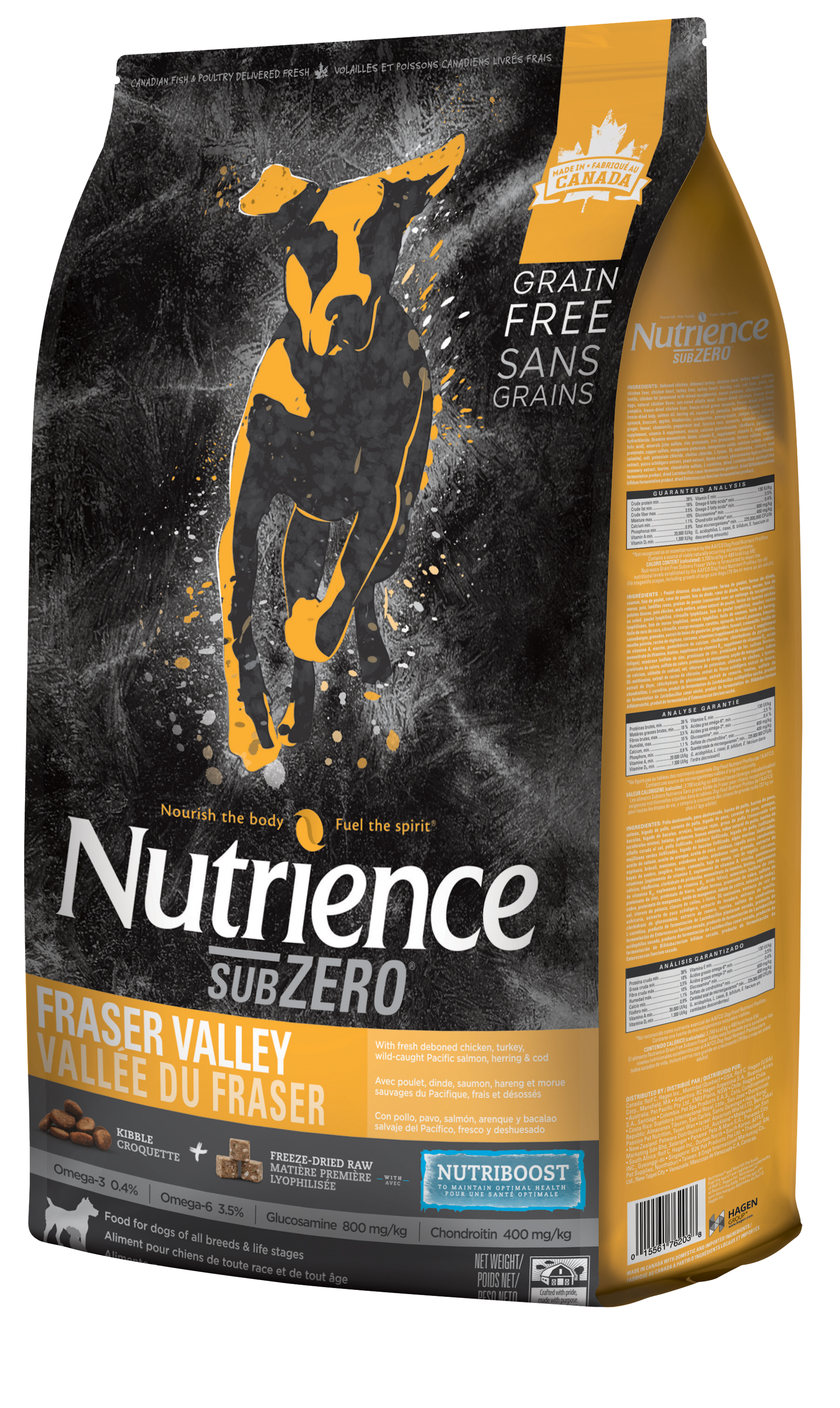 Nutrience Sub Zero Fraser Valley + "NERF BLASTER MKII FREE!" with the 10KG PACK