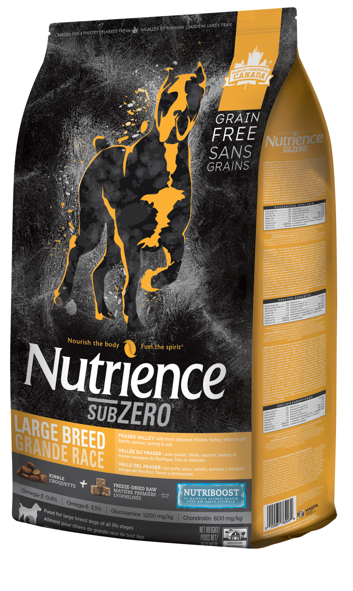 Nutrience Sub Zero Large Breed Fraser Valley