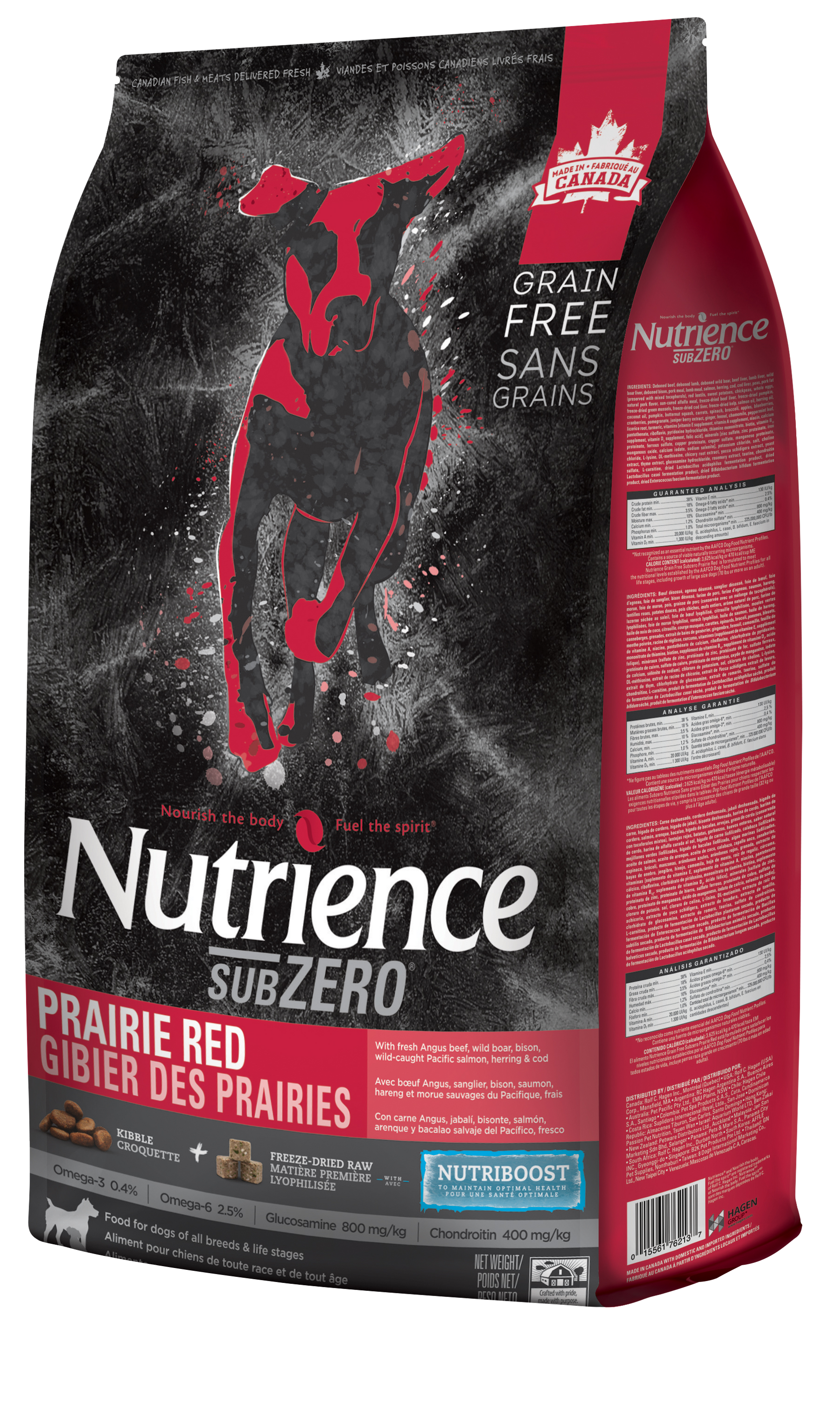 Nutrience Sub Zero Prairie Red + "NERF BLASTER MKII FREE!" with the 10KG PACK