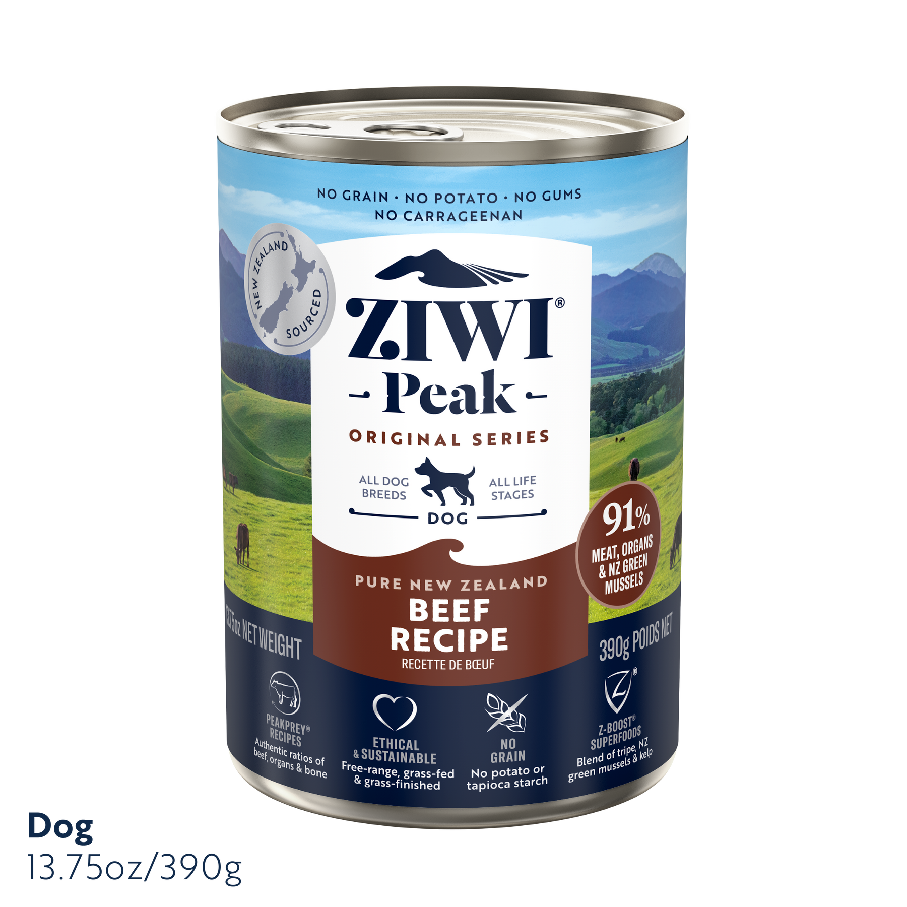 Ziwi Dog Beef Can