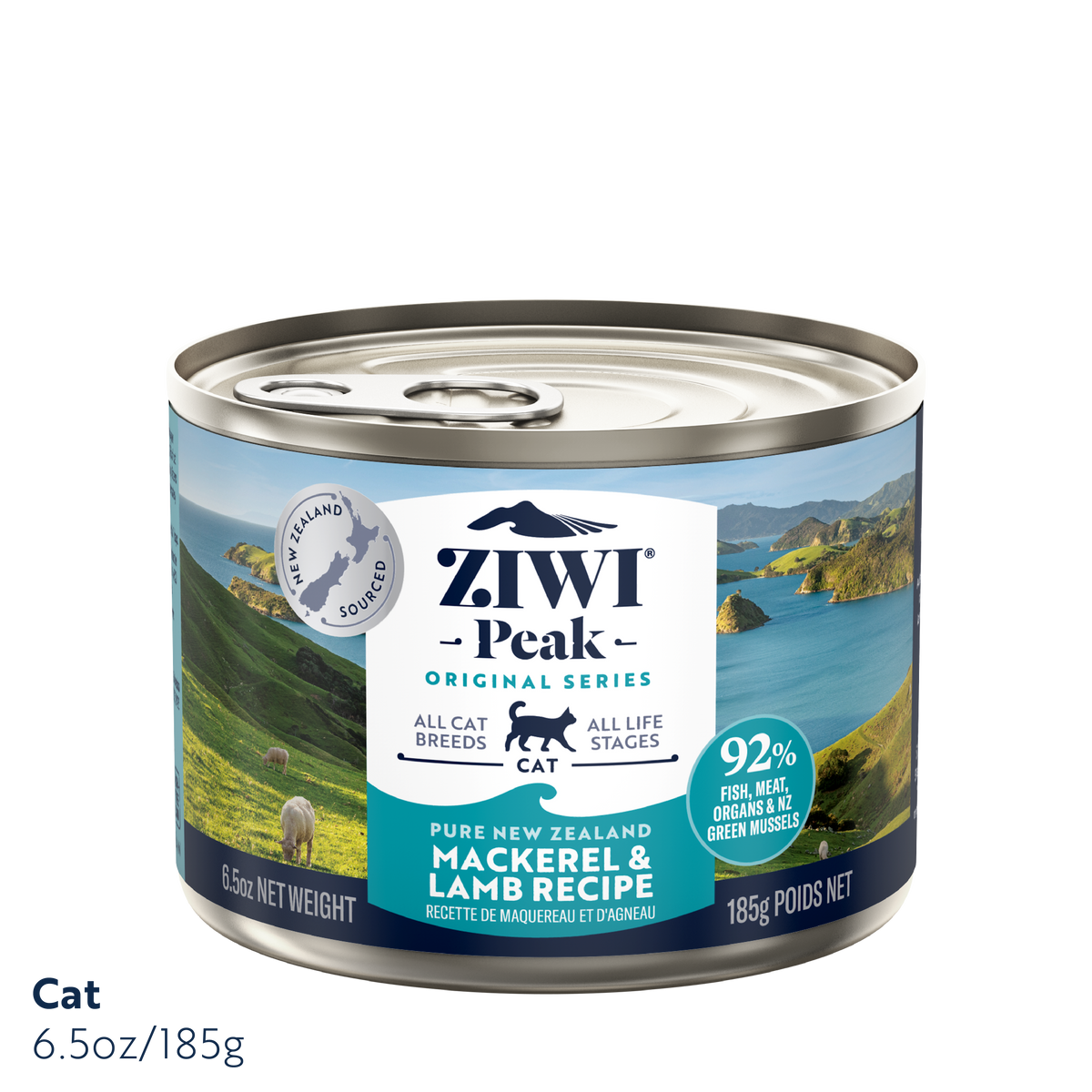 Ziwi Cat Mackerel and Lamb Can