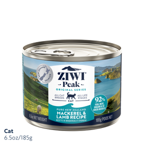Ziwi Cat Mackerel and Lamb Can