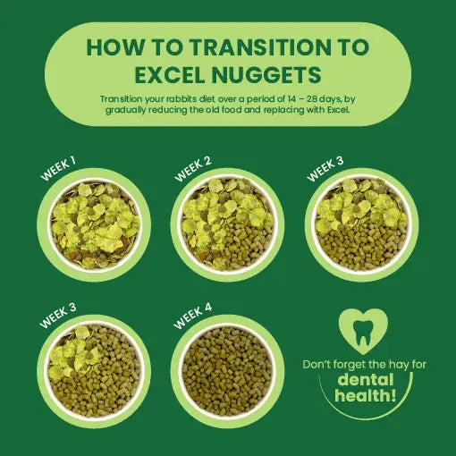 Burgess Excel Adult Rabbit Nuggets with Mint