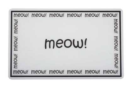 Placemat Meow