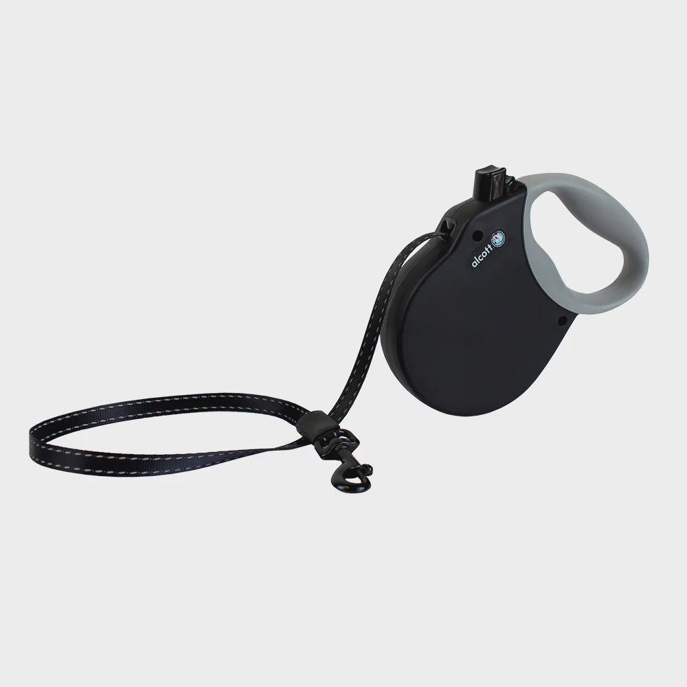 Adventure Retractable Lead Black 4.8m
