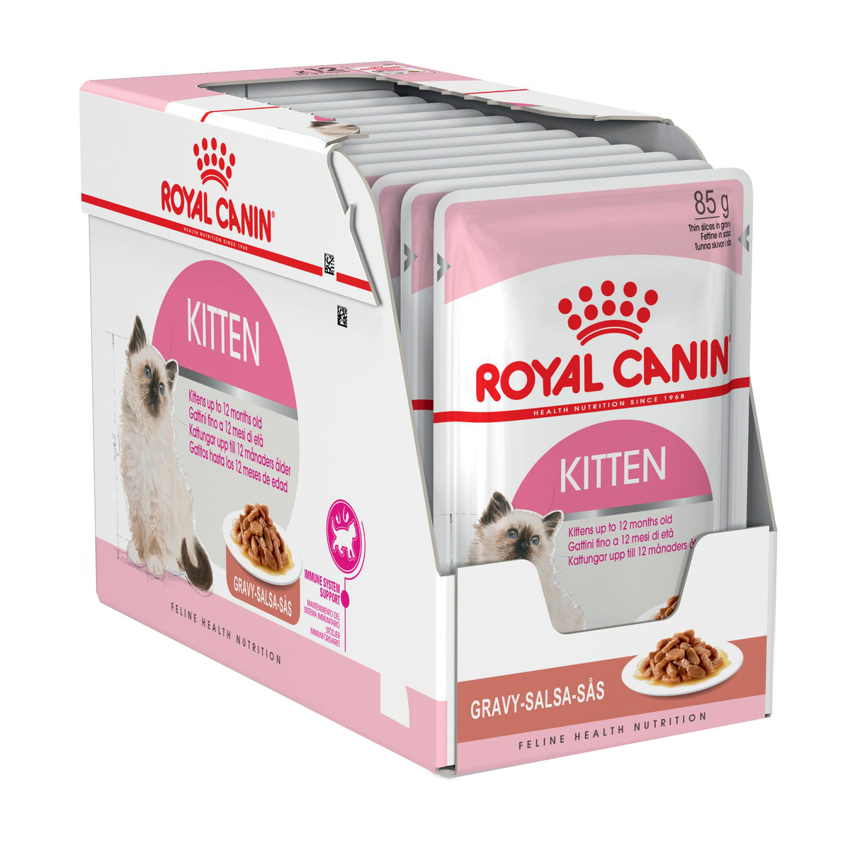 Royal Canin Kitten Instinctive Gravy Box 12 x 85g