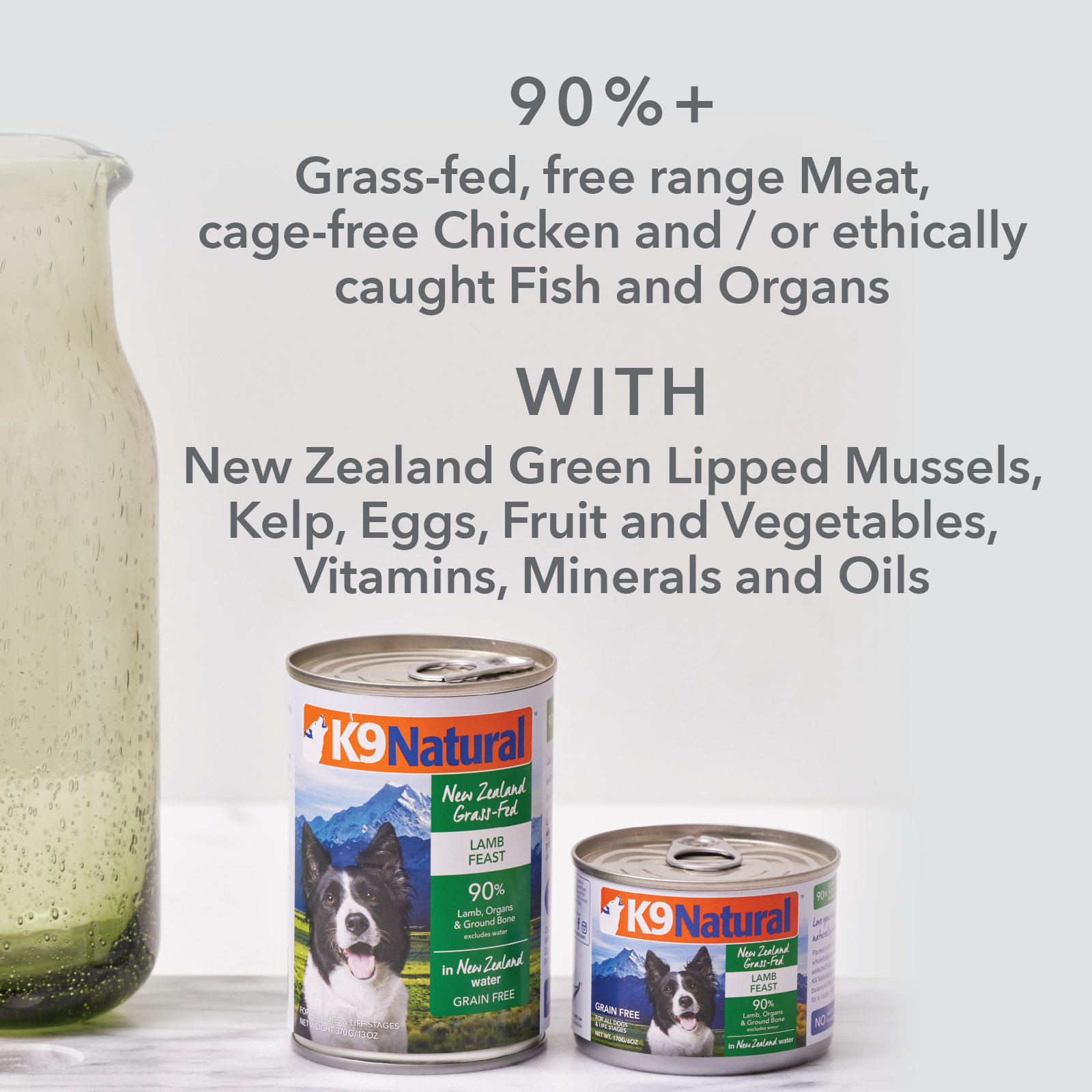 K9 Natural Chicken Feast Can Tray 12x370g