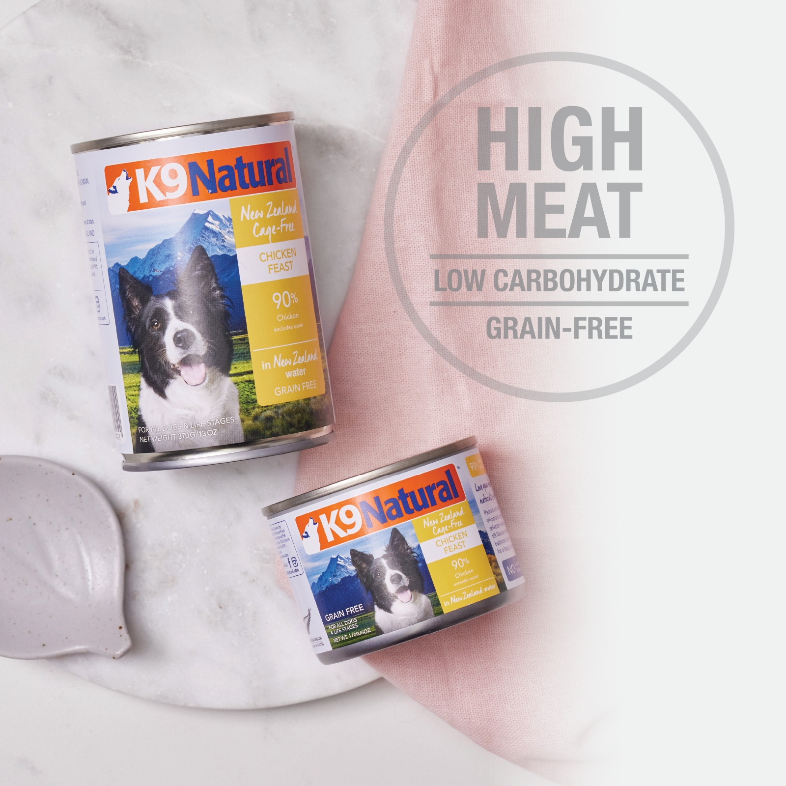 K9 Natural Lamb and Salmon Feast Can