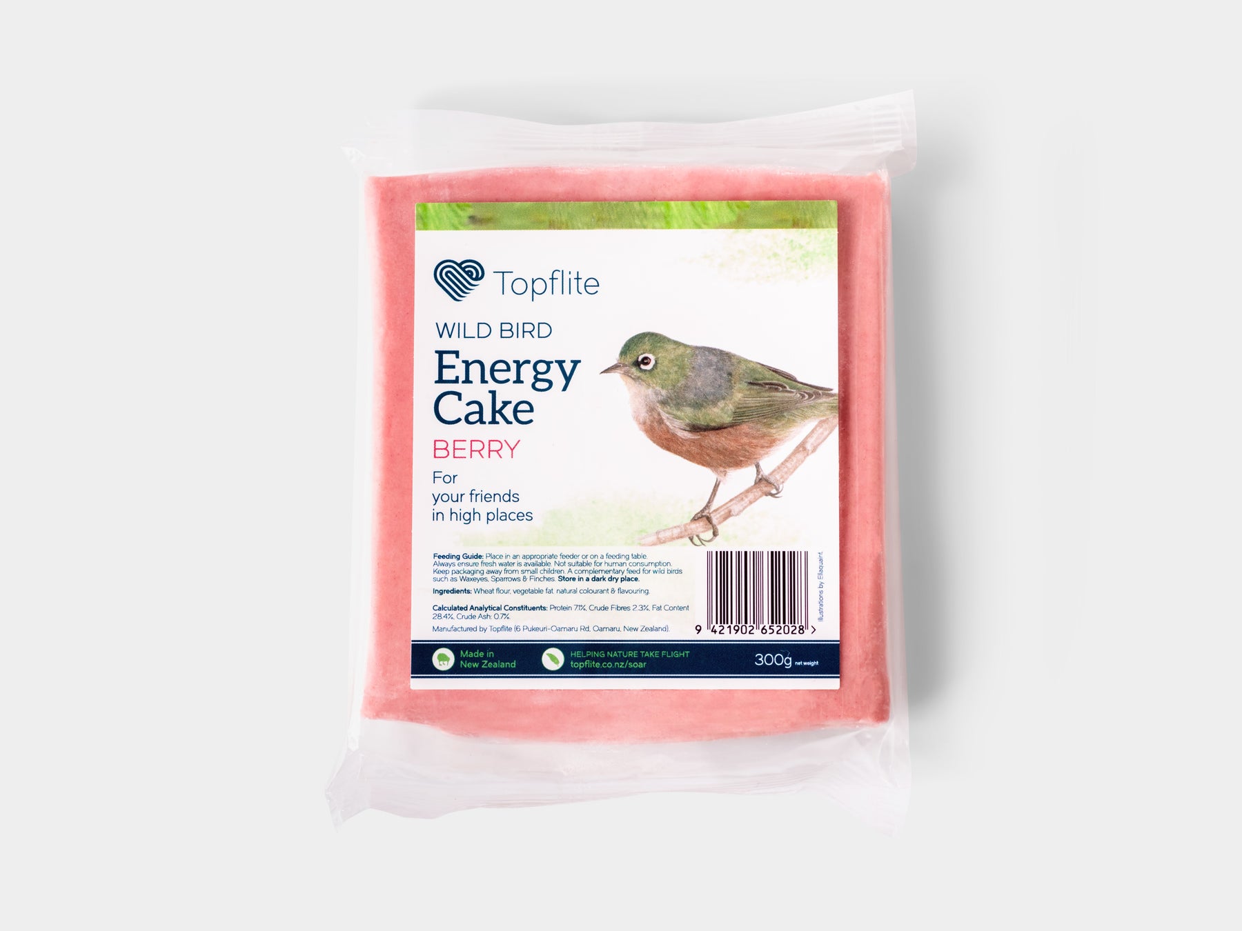 Topflite Wild Bird Cake Berry