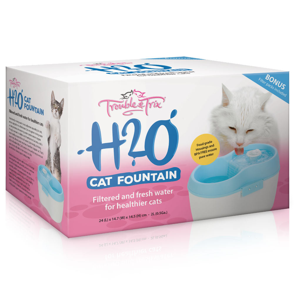 Trouble & Trix Cat Fountain