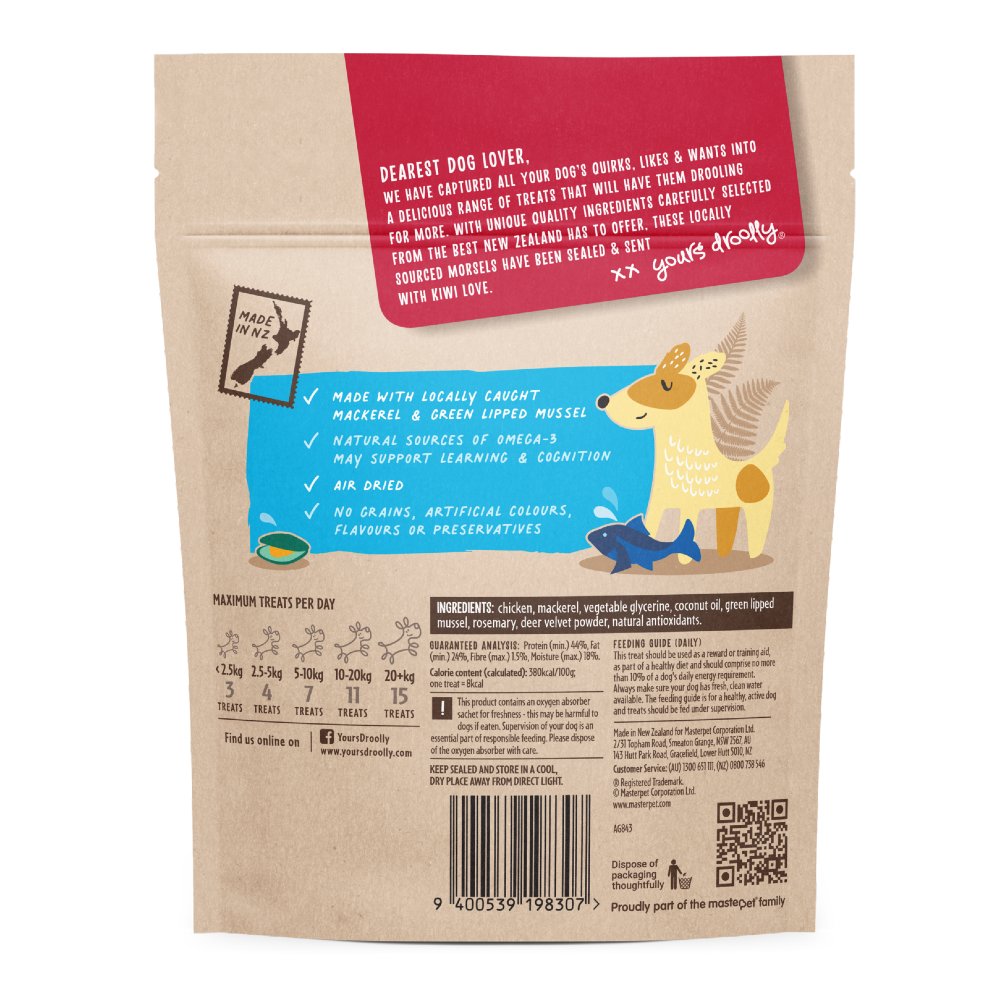 Yours Droolly NZ Puppy Chicken Mackerel 220g
