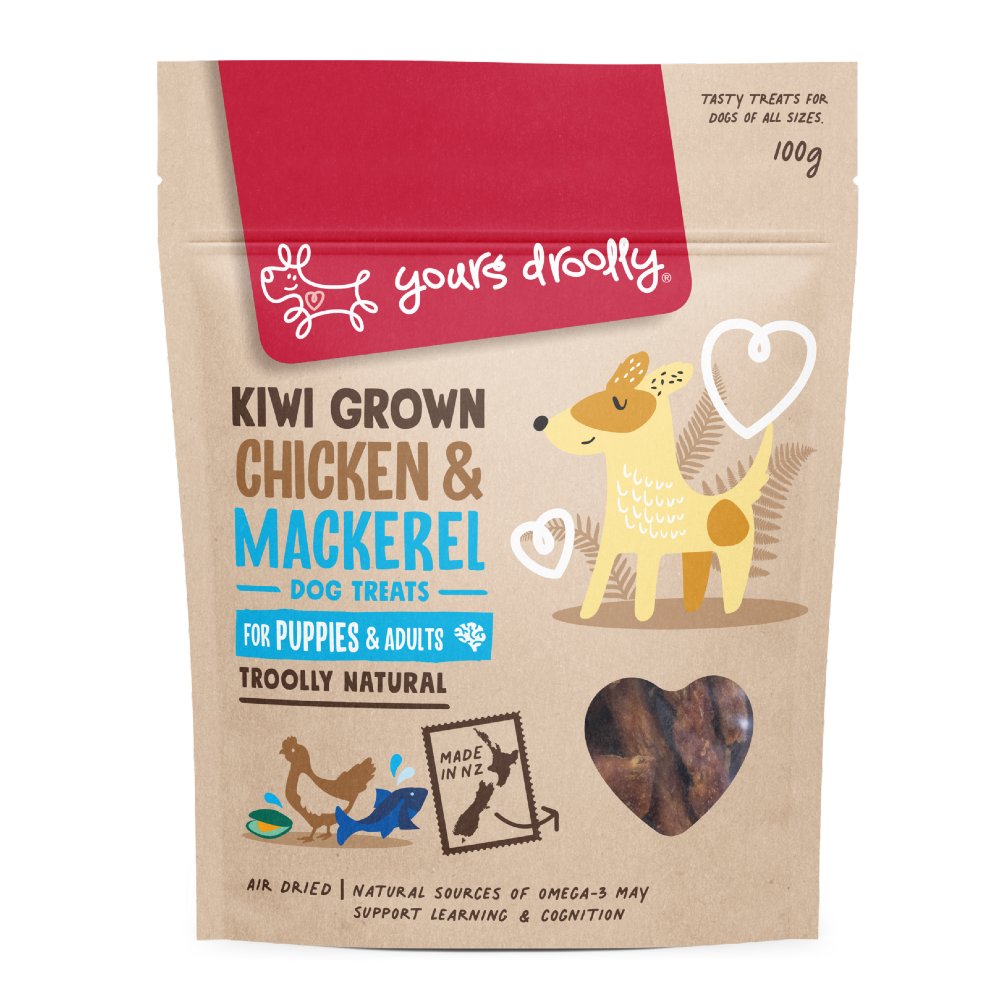 Yours Droolly NZ Puppy Chicken Mackerel 220g