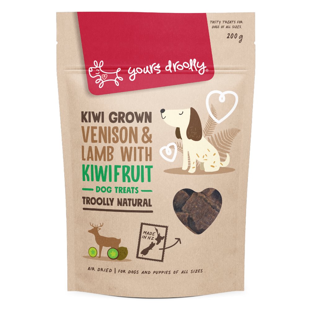 Yours Droolly NZ Venison Lamb Kiwifruit 90g