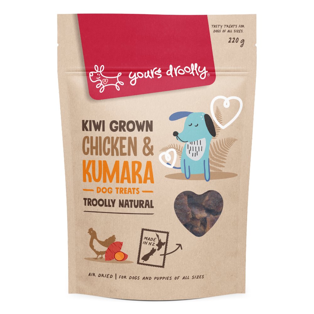 Yours Droolly NZ Chicken Kumara 100g