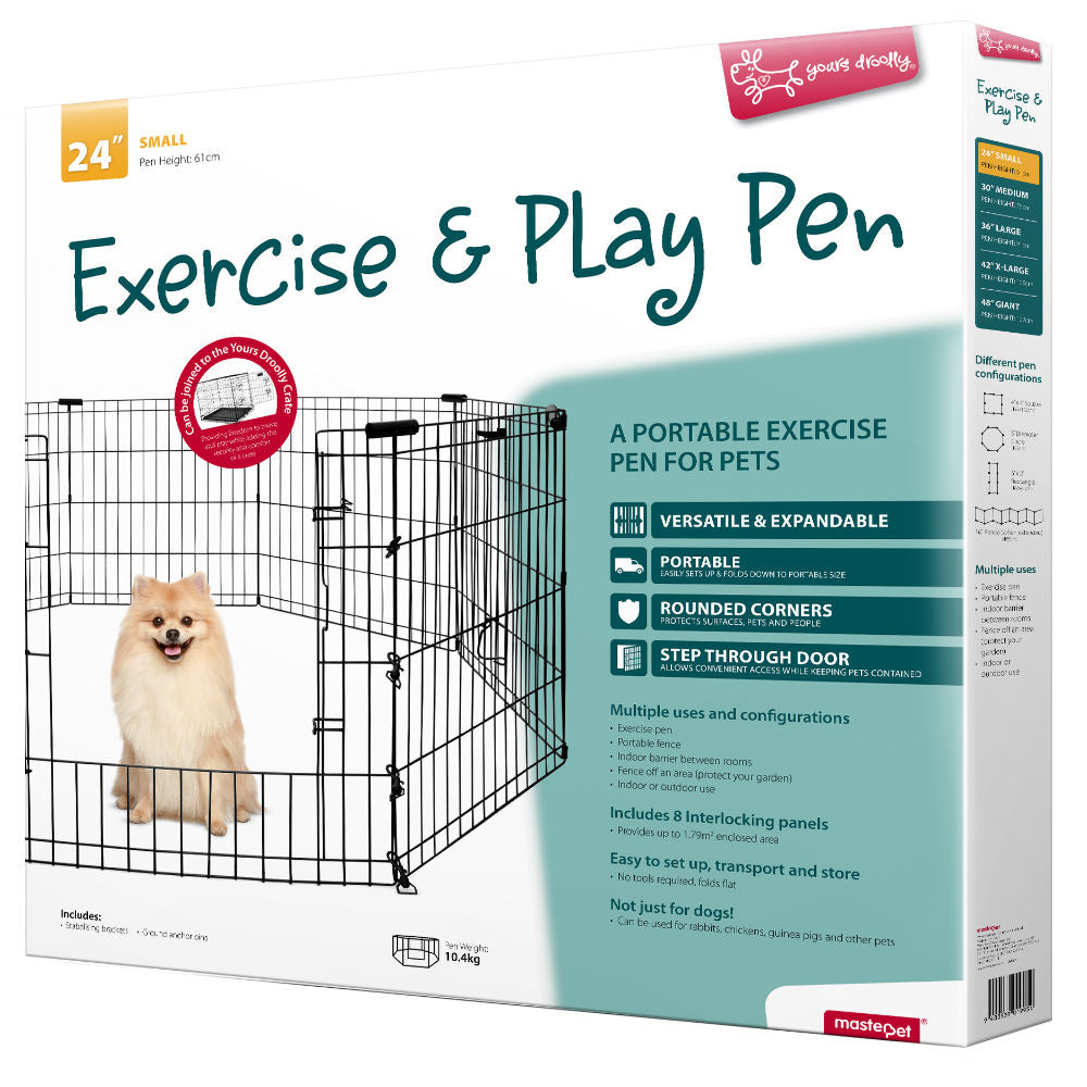 Yours Droolly Exercise Pen