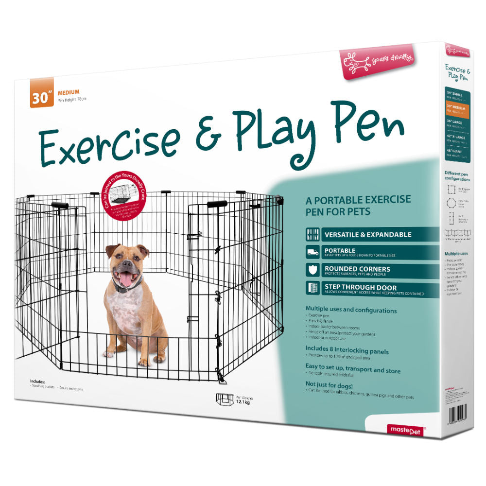 Yours Droolly Exercise Pen