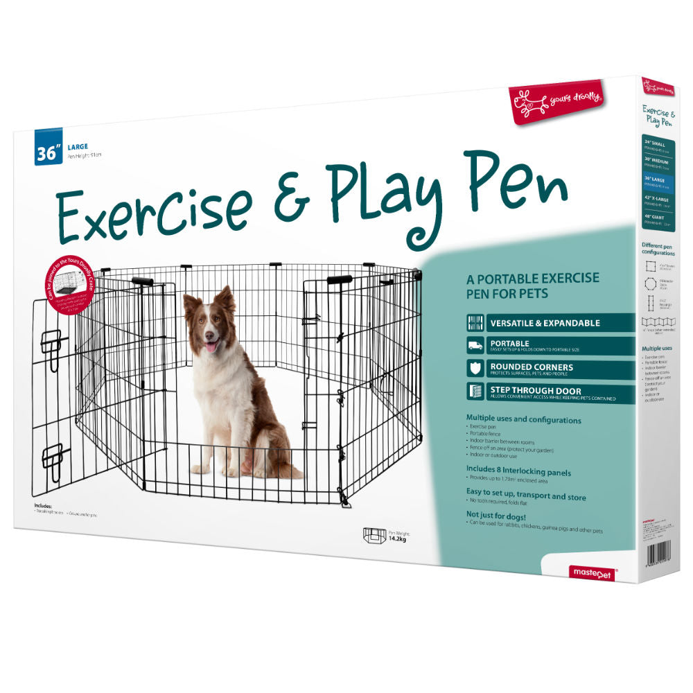 Yours Droolly Exercise Pen