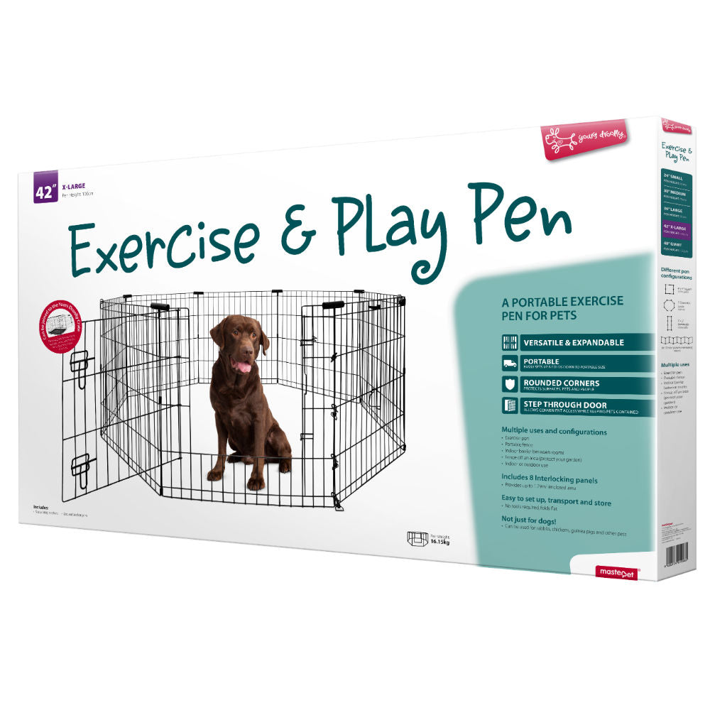 Yours Droolly Exercise Pen