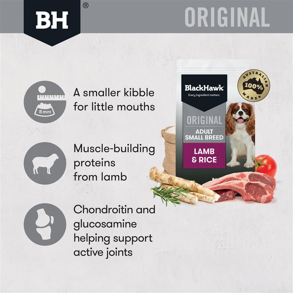 Black Hawk Small Breed Original Lamb & Rice