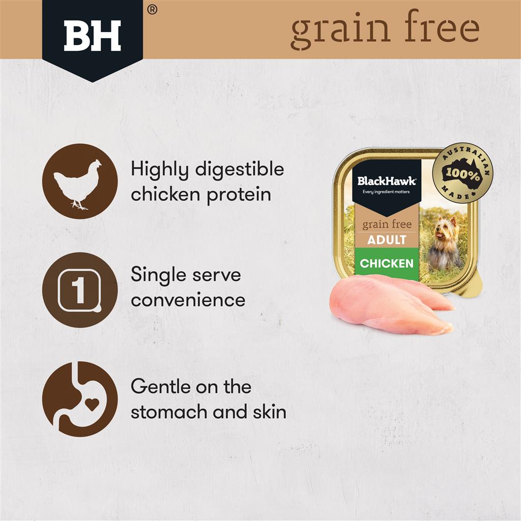 Black Hawk Grain Free Chicken Tin