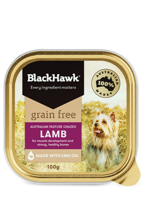 Black Hawk Grain Free Lamb Tin