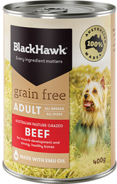 Black Hawk Grain Free Beef Can